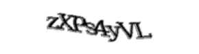 Security check image, please type the characters shown